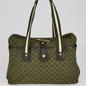 LOUIS VUITTON MINI LIN/MONOGRAM IDYLLE MARY KATE CABAS TOTE